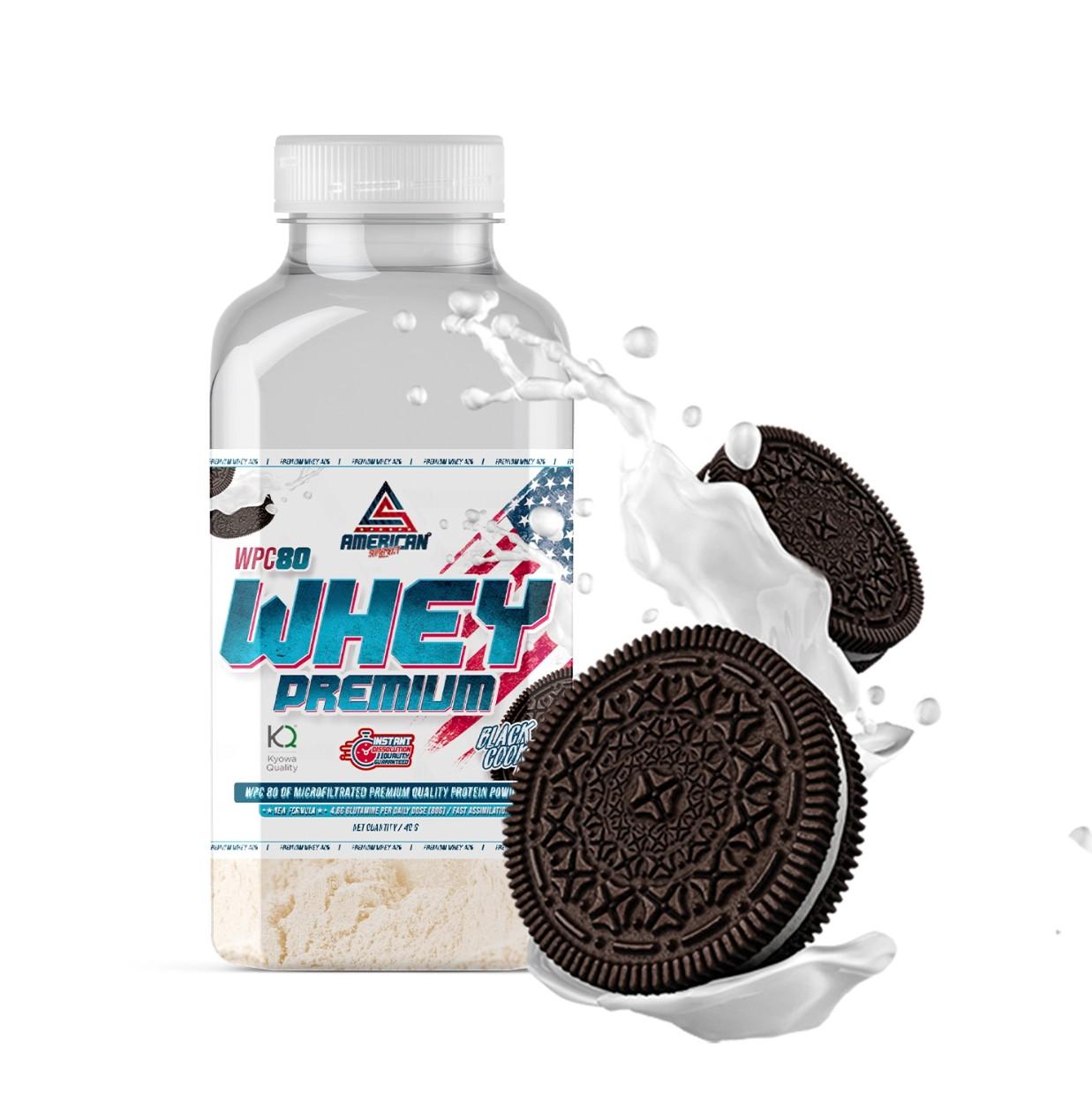 PREMIUM WHEY PROTEIN 40GR MONODOSIS BLACK COOKIES